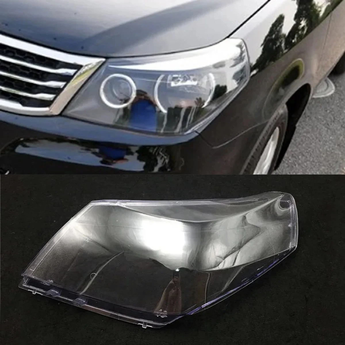 

For Geely Englon SC6 Jingang Front Headlamps Cover Transparent Lampshade Headlight Shell Cover Lens 2014 2015 2016