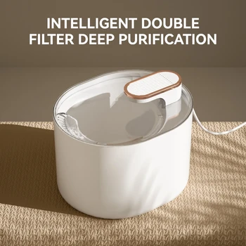 3L Pet Fountain, Automatic Cat Water Fountain Dog Water Dispenser for Cats, Dogs, Multiple Pets,Deliver Clean Water To Your Pets 2