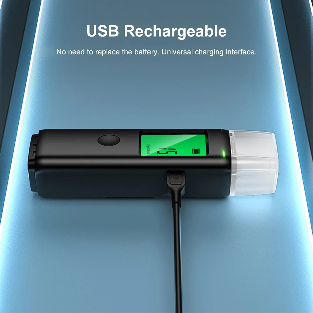 Éthylotest électronique Portable - Détecteur D'alcool Avec écran LCD, Recharge USB, Haute Précision - 13