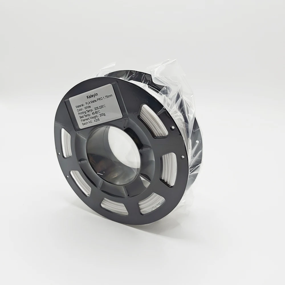 200g PLA 3D 프린터 필라멘트 검정 흰색 3D 프린터 재료 FDM 3D 프린터용 1.75mm 직경 PLA 필라멘트