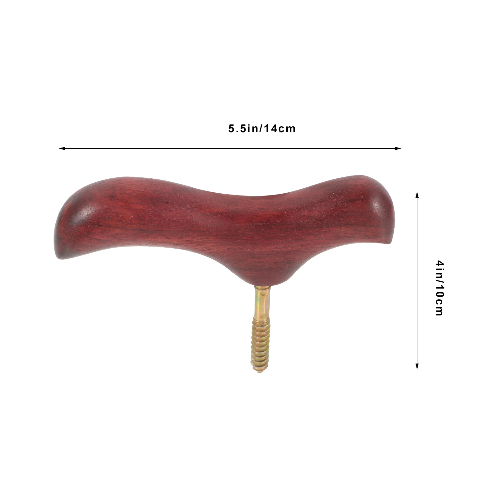 Cane Walking Stick Handle Wood Cane Knob Trekking Pole Handle Grip Monopod Head Attachment Converter walking stick attachment