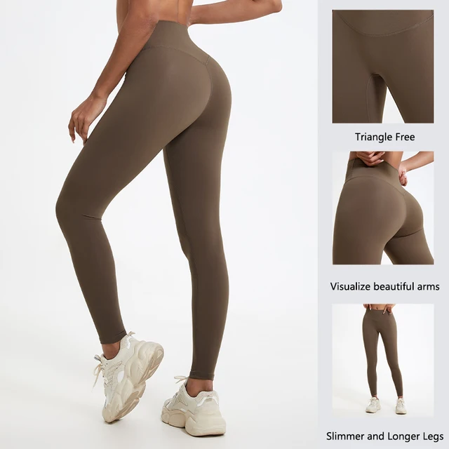 Hearuisavy Super Soft Fabrics High Waist Leggings Quick-Dry Gym Yoga Pants Running Workout Tights Push Up Sports Leggings Women