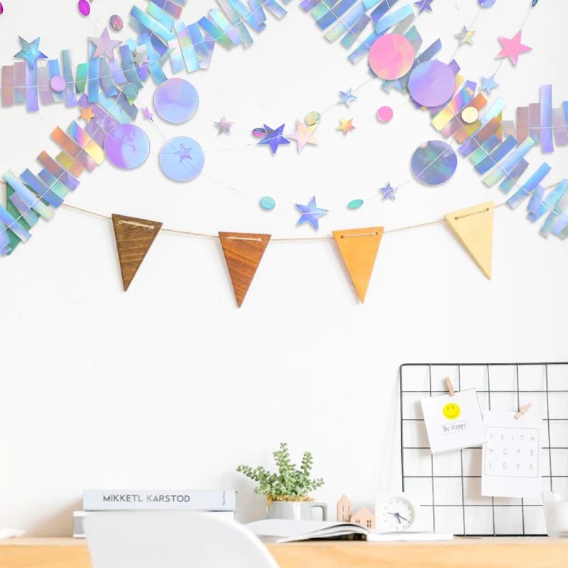 Рисунок 4 - Лазерная Серебряная Бумажная гирлянда