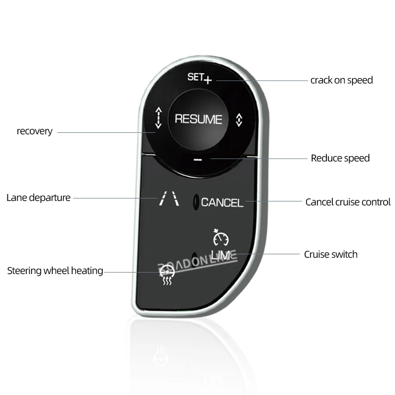 Lenkrad-Tasten Für Land Rover - IUSOT Steuerknöpfe Aus Metall & ABS