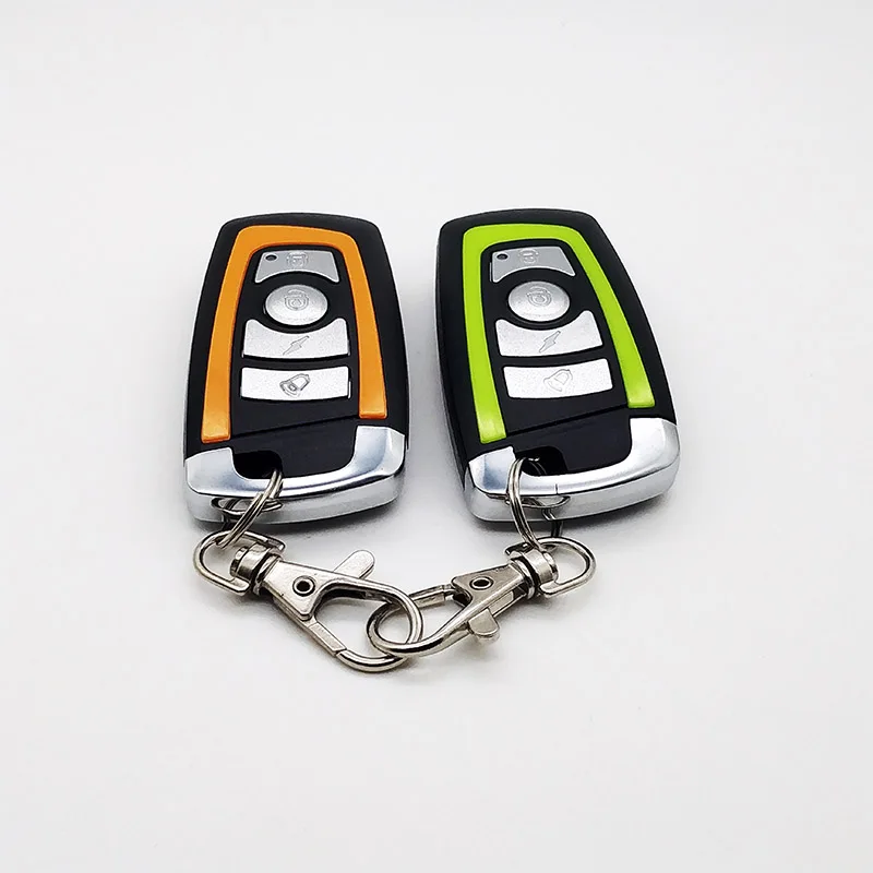 Motorcycle Alarm Universal Motorcycle Alarm System One-way with Engine Start Remote Control Key Fob 12V with Overload Protector