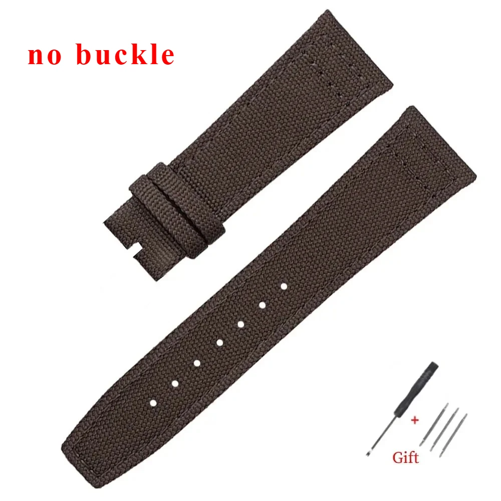 Universal Nylon Canvas Watch Strap - Business & Sport Replacement Wristband