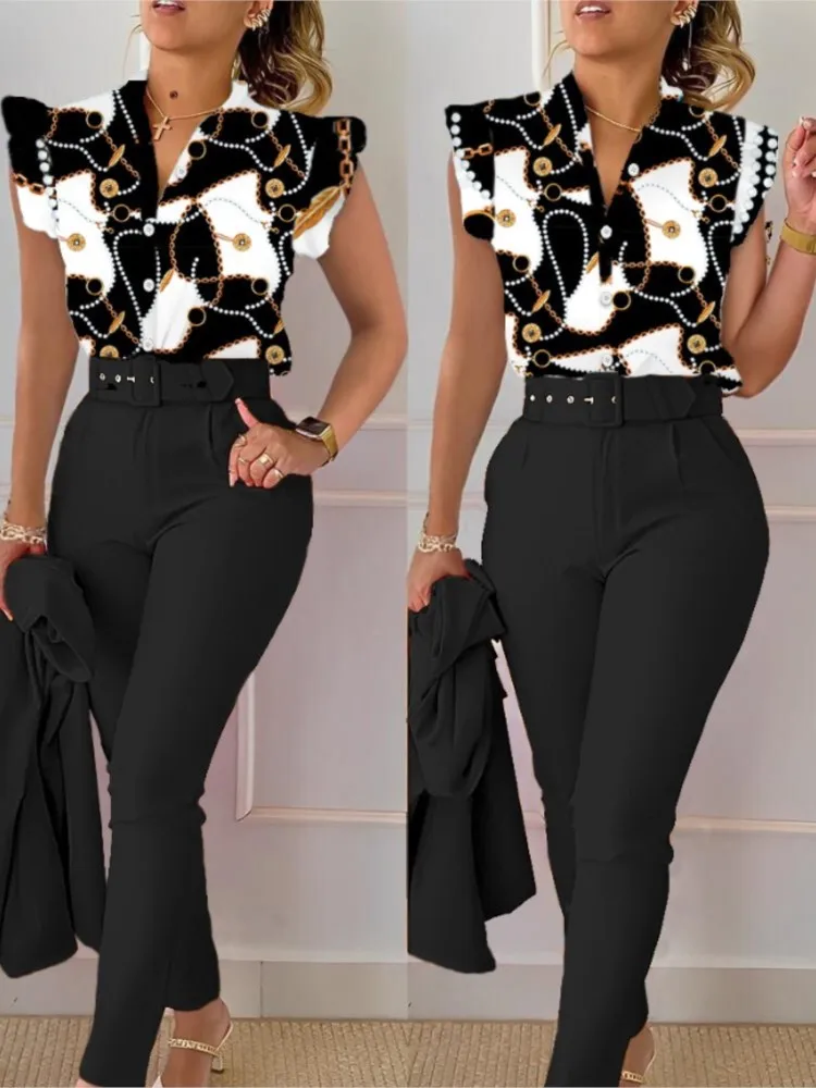 Traje Pantalon Pantalon Y Blusa Conjunto Bodas Conjunto Blusa Y