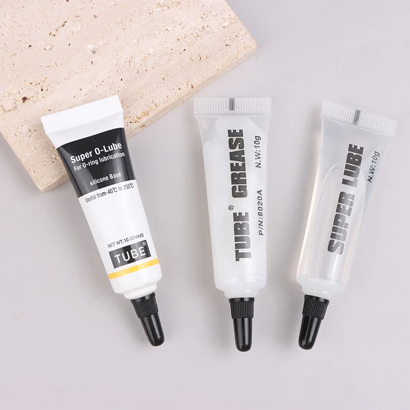 1pc New 10g High Grade Silicon Grease Lubricant Printer Gear Maintenance Of Aquarium Filter Tank Ring lubricating grease