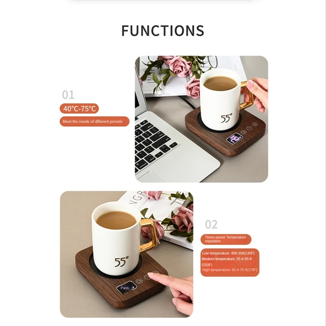 Coffee Mug Warmer for Desk, Coffee Cup Warmer with Auto Shut Off