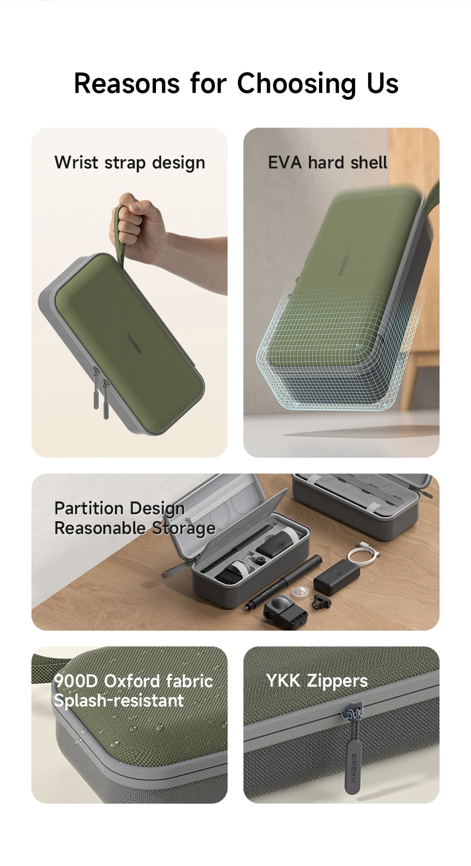 Hagibis Hard Shell Carrying Case for DJI Osmo 360