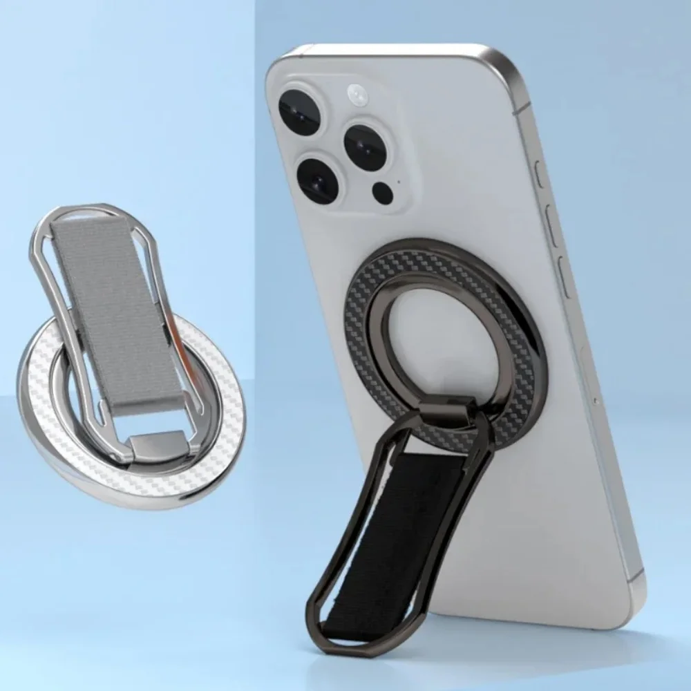 Magnetic Rotatable 4-in-1 Phone Grip and Holder with Shockproof Cover