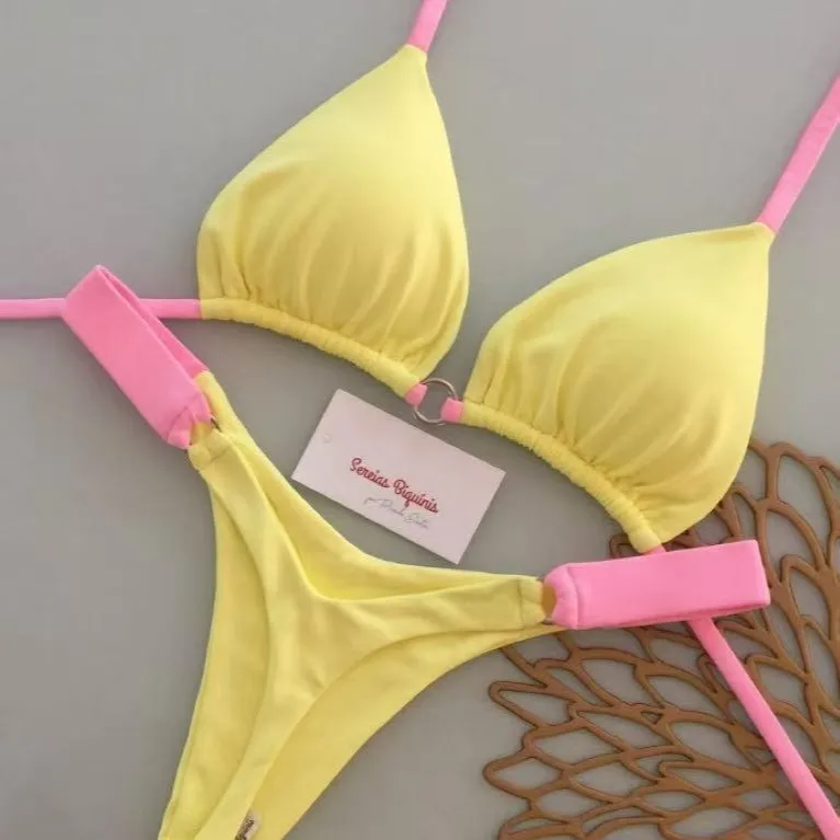 heart detail bikini in another color option