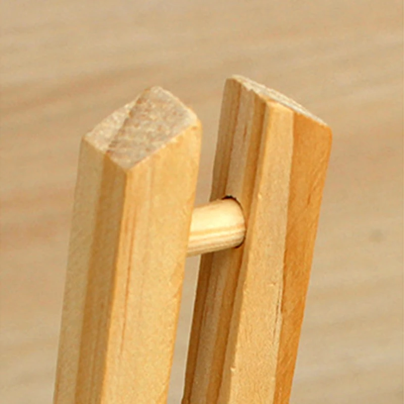 Natural Beech Wood Table Easel for Artist Painting Sketching Craft Foldable Wooden Stand Frame Display Holder