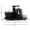 Automatic Pump Hot Water Dispenser Boiler Stainless Steel Teapot Electric Kettle Heater Noodle Cooker Pasta Pot Cooking Stove EU 6