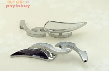 Specchietti Moto Rami Foglie Per Yamaha Harley Royal Star,Stratoliner,Roadliner,Road Star,V Star, Warrior, V -Max ,Virago