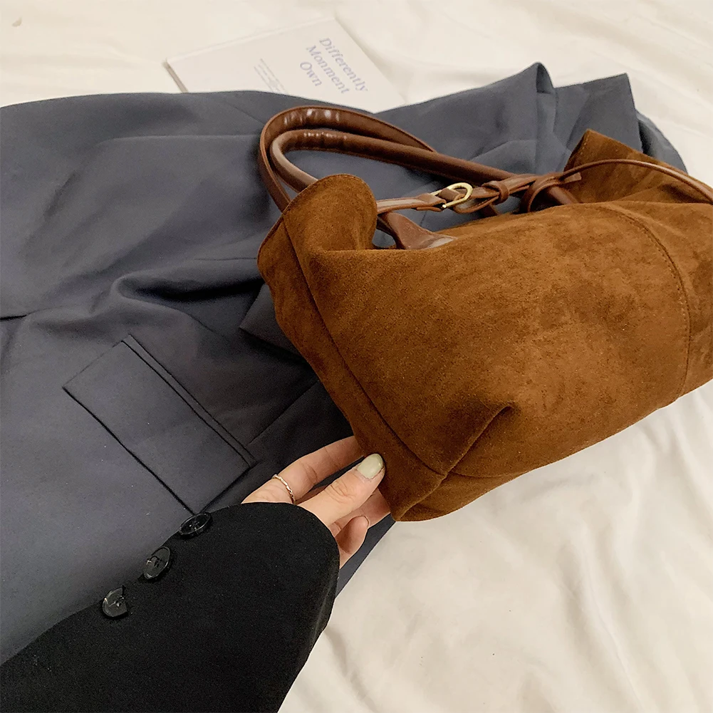 PU Fashion Shoulder Bag Large Capacity Casual Tote Handbag