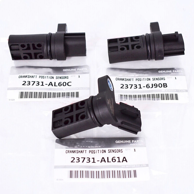 

3 Pieces New Camshaft / Crankshaft Position Sensor Fit Infinit-i Maxim-a 350Z FX35 OEM 23731-AL61A 23731-6J90B 23731-AL60C