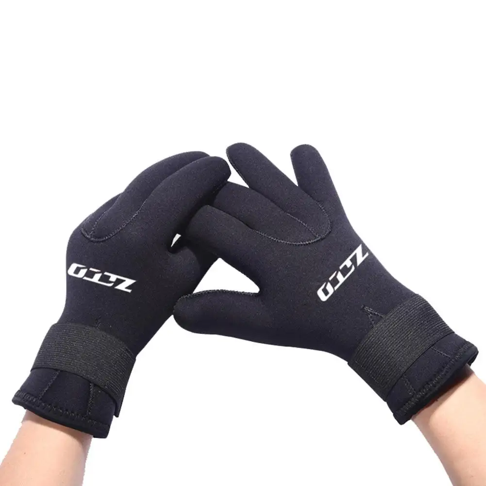 1pairs 5mm Neoprene Diving Gloves Men Women Anti-slip Wear