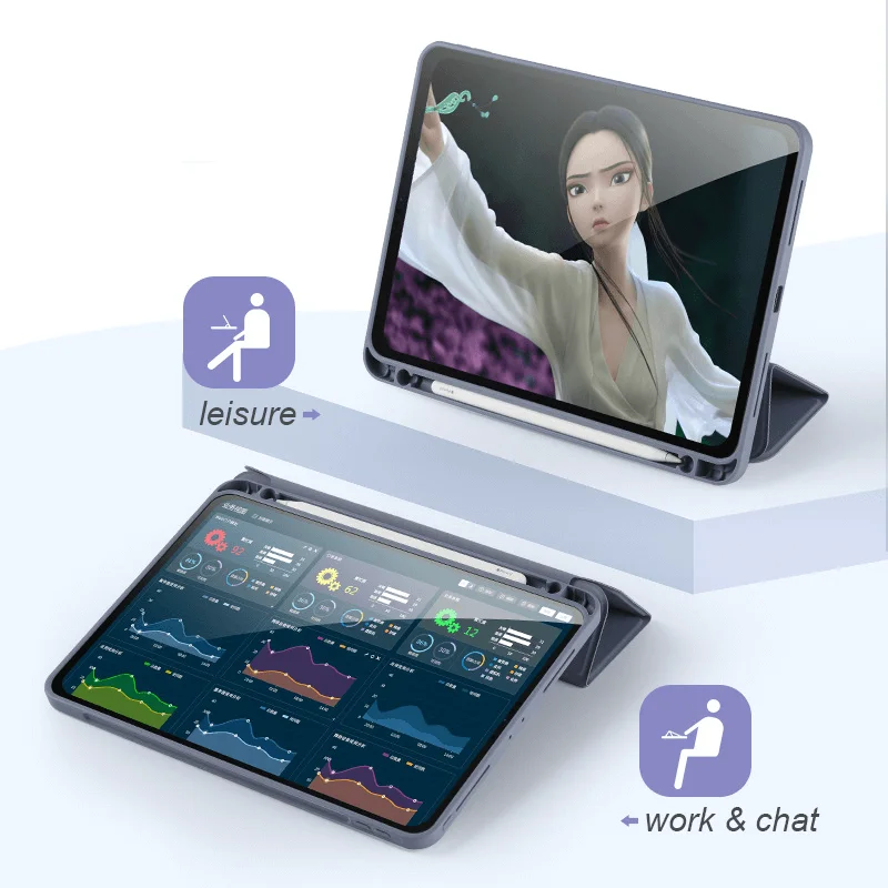 Caixa Universal do ar para o Ipad Pro Ipad Pro 12 5th 9th Geração 10 Mini 11 Versão Global - Imagem 4