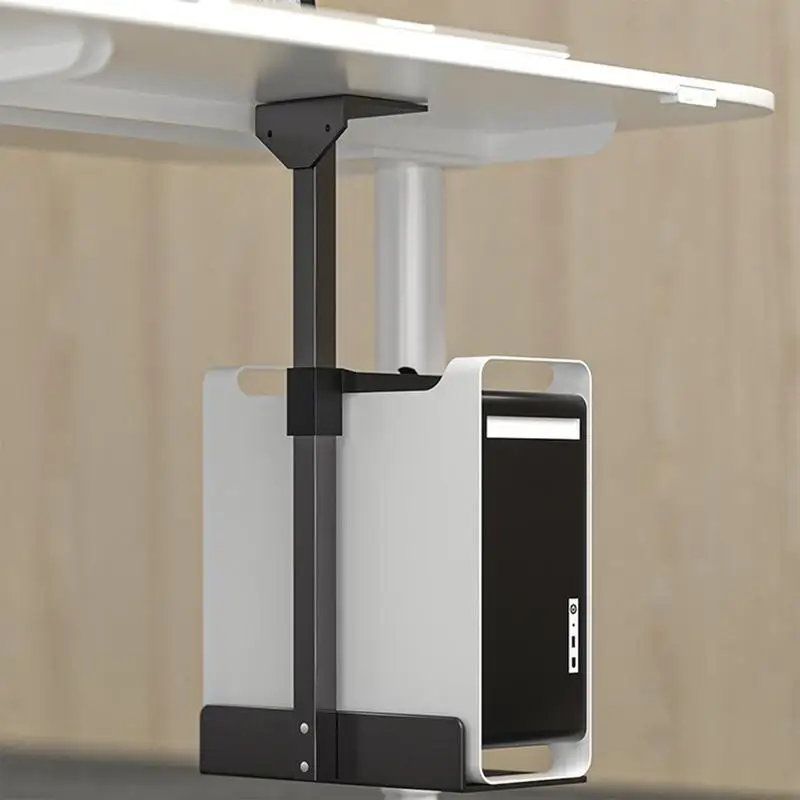 Under Desk Computer Case Holder Heavy Duty Stand