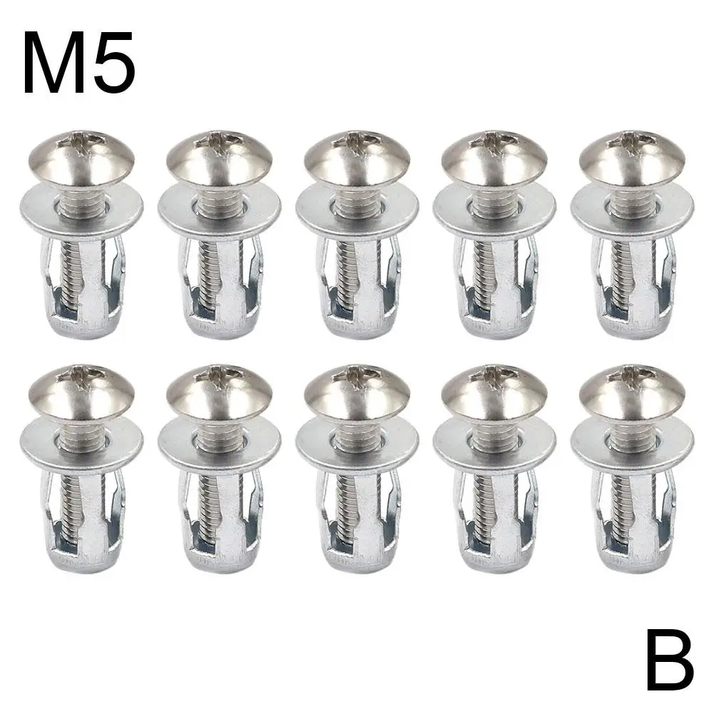 Description Picture 6 of item10pcs Jack Nuts Screw Petal Screw Anchors Petal Expansion Plugs For Curtain Expansion Clamp Petal Rivet Lock Jack Nut Bolt X9V7