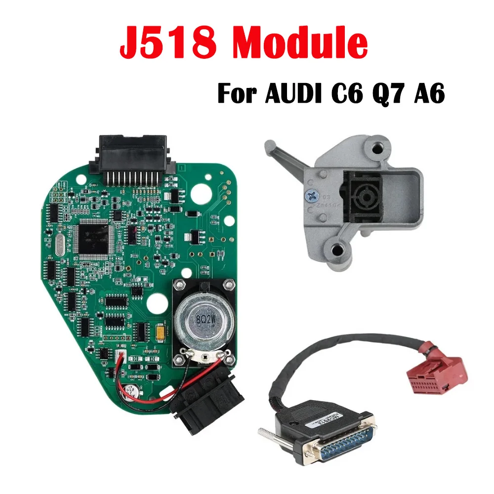 J518 Elv Modul Emulátor Az A-Udi C6 Q7 A6 A6 Steer Oszlop Modul Autó Kormánykerék-Szimulátor Vvdi Programozó Kábellel