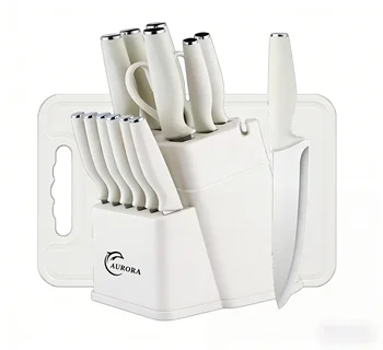 15-Piece Stainless Steel Knife Set 1