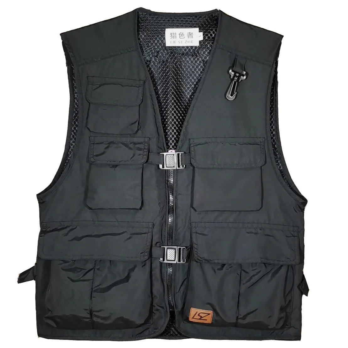 Multi Pockets Vest Outdoor US Tactical Clothes Hiking Fishing Vest Mens Photographer Waistcoat Mesh Cargo Sleeveless Jacket Vest