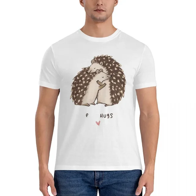 편안함과 스타일의 완벽한 조화: 100% 코튼 헤지 허그 티셔츠 편안함과 스타일의 완벽한 조화: 100% 코튼 헤지 허그 티셔츠