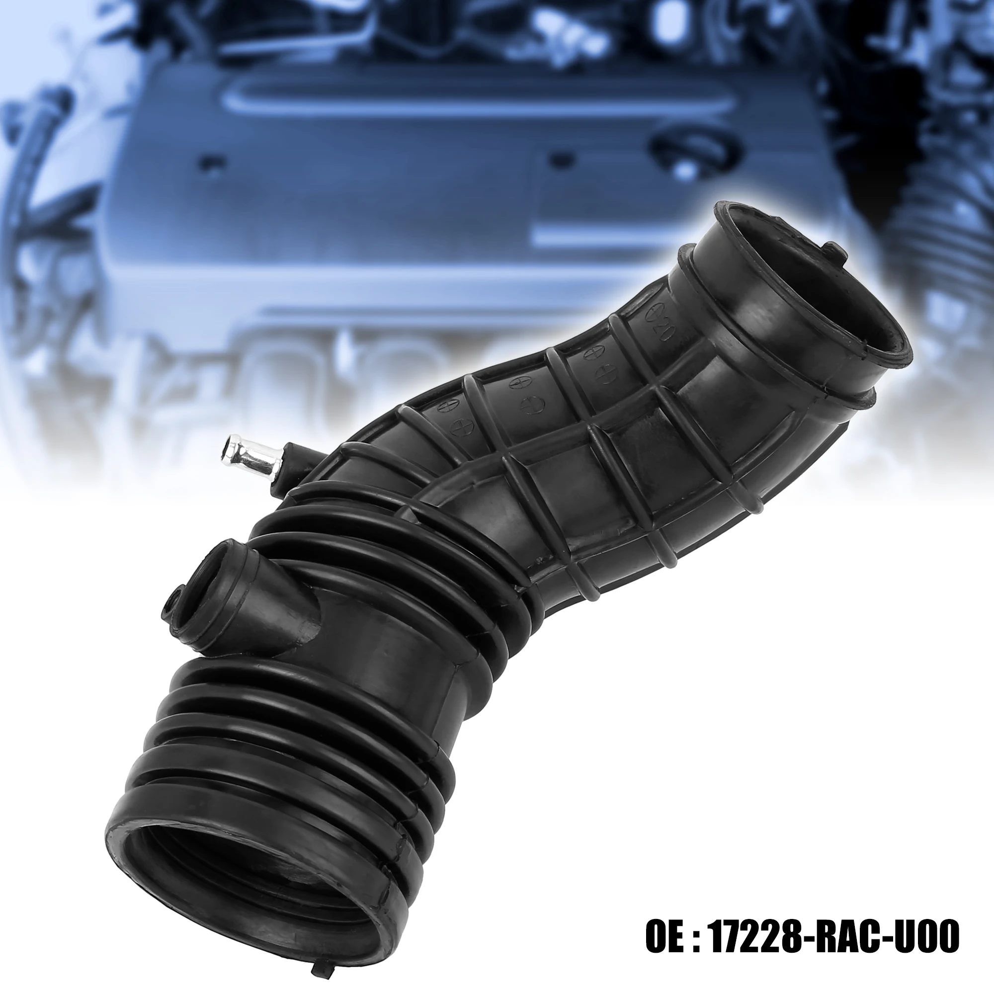 

Шланг воздухозаборника автомобильного двигателя X Autohaux, фильтр дроссельной заслонки, Резьбовая труба 17228-RAC-U00 для Honda CM4 2003-2007, сменные автомобильные аксессуары