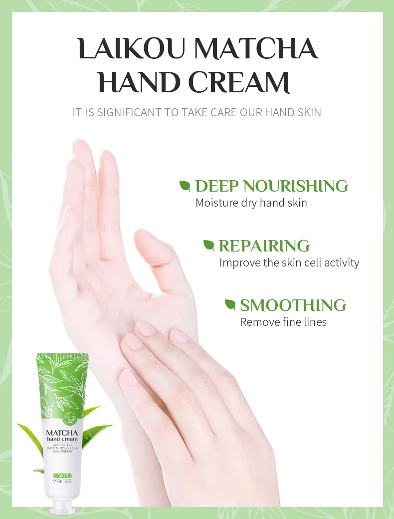Laikou Matcha Hand Cream - 30G Sa29Aa5A8E30148908F237Eab1E1Cd944H