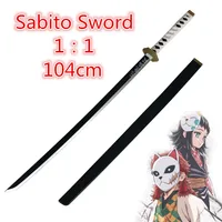  PU Sword Weapon  Cosplay Sabito Sword Katana Ninja Knife Espada Prop Toy For Teen 1