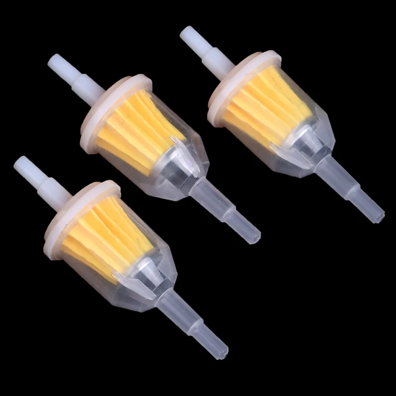 5x Inline-Gas-/Kraftstoff filter 6mm-8mm 1/4 "für Motorauto-Motorrad ölfilter – Detail 2