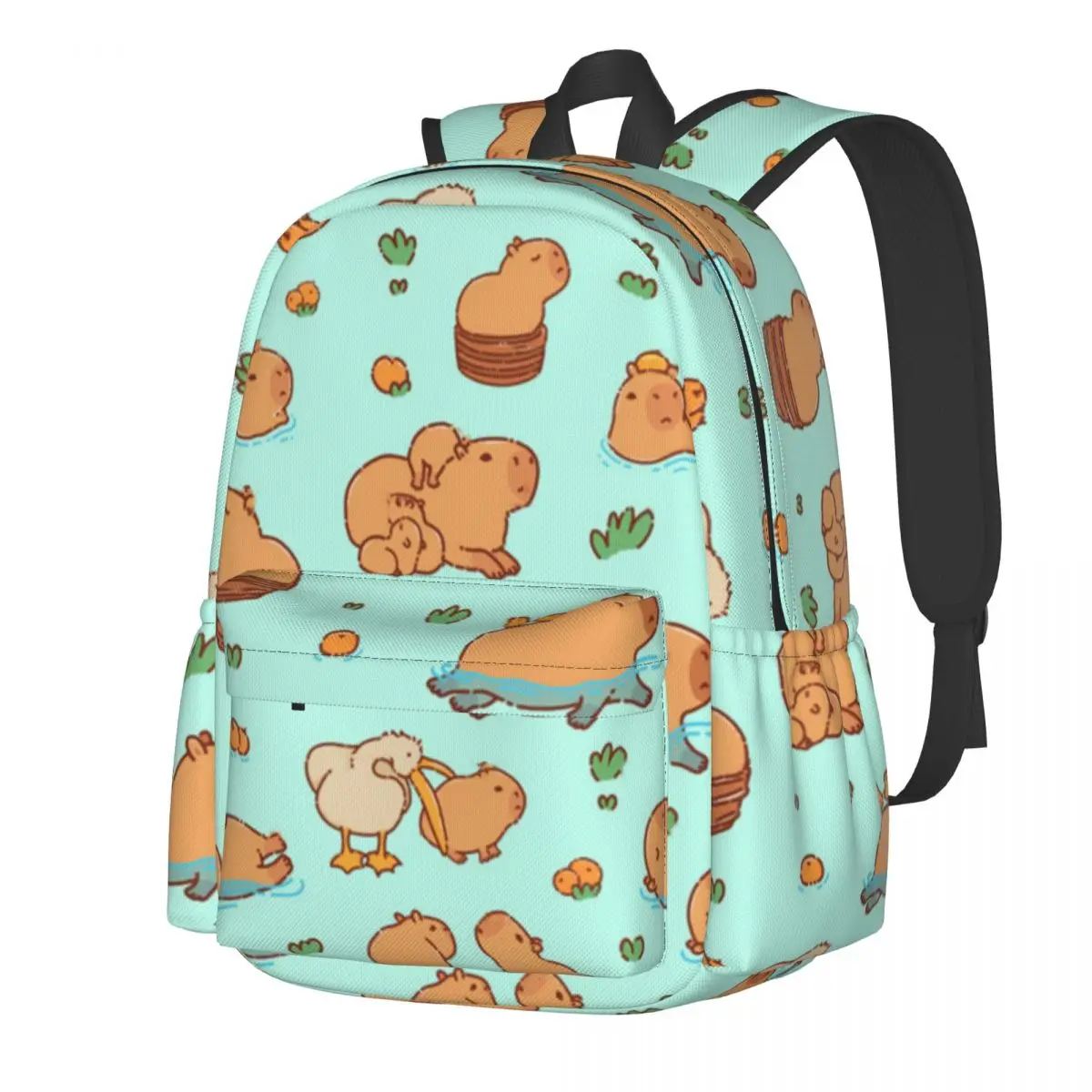 Capybara Rucksack Set Kinder - 3-teiliges Schulset Wasserdicht & Ergonomisch