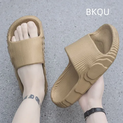 남성용 Eva 경량 플랫폼 슬리퍼, 편안한 통기성, 미끄럼 방지, 캐주얼 신발, 여름 메인 패션 4