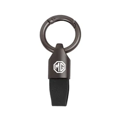 Sleek Metal Car Emblem Keychain - Perfect Christmas Gift (Black)