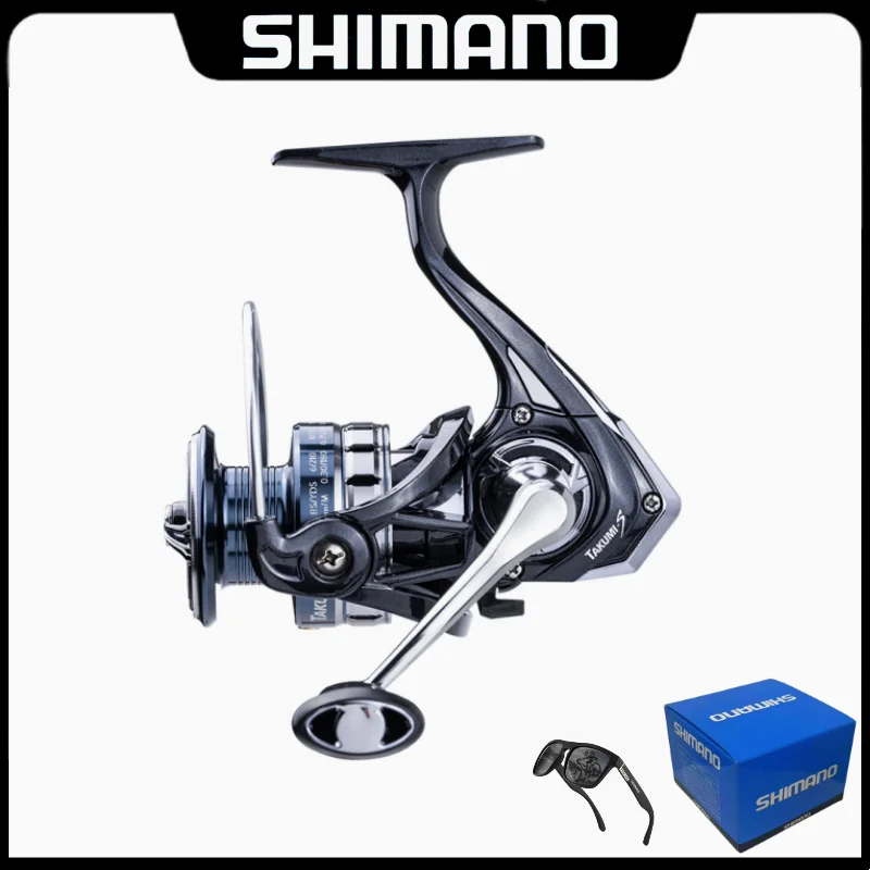 

Спиннинговая Рыболовная катушка SHIMANO, катушка для заброса приманки, максимальное усилие фрикциона 12 кг, 5,2: 1, спиннинговое колесо (1000/6000)