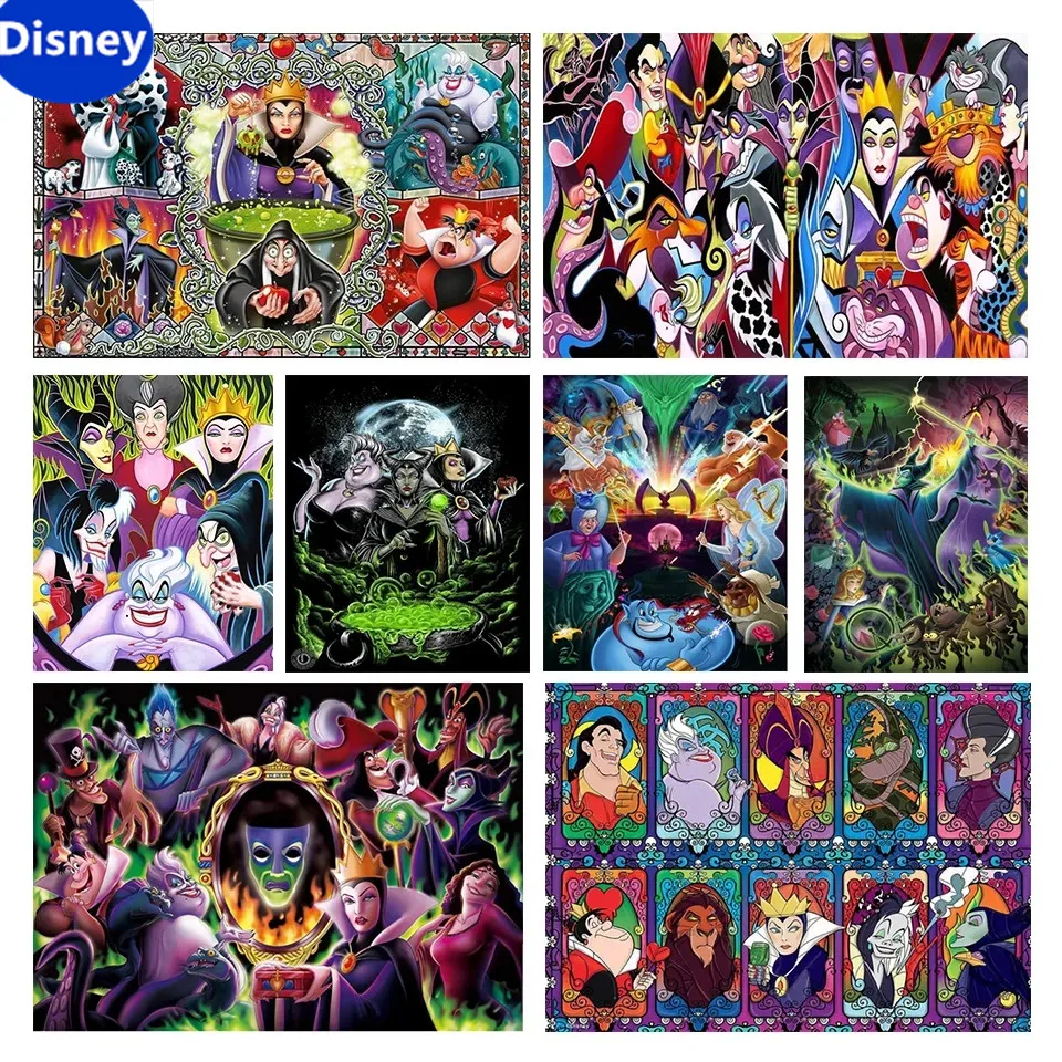 Witch Villa Princess 1000 Piece Puzzle Game Children's Holiday Gift First Choice Disney tigger family disney cartoon children brainstorming puzzle games boys and girls decorative first choice holiday gift