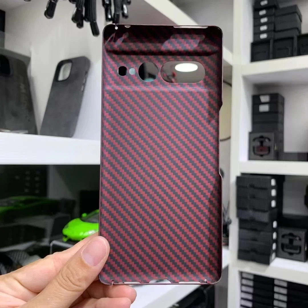 New! Real Aramid Fiber Carbon Fiber Phone For Google Pixel 7 Pro Ultra-thin Phone For Google Pixel7 CASE Cover