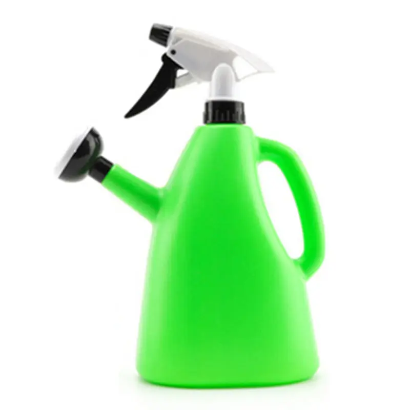 1.5 litre dual-purpose watering can for flowers Watering can Green hand pressure sprayer Garden large water sprayer
