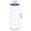 Pool Filter Compatible with C1200, CX1200RE, PA120, C-8412, FC-1293, WaterwayClearwaterII, ProClean 125, 4 Pack 3