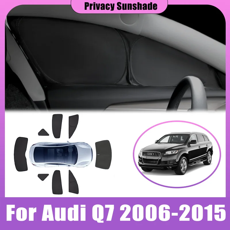 

Privacy Sunshade For Audi Q7 4L 2006-2015 2007 2008 2009 2010 Coverage Anti-UV Sun Sunroof Window Foldable Visor Car Accessories