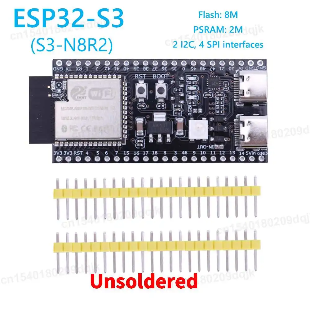 ตัวเลือกสินค้า บอร์ดพัฒนา ESP32 S3 สำหรับโปรเจกต์ IoT