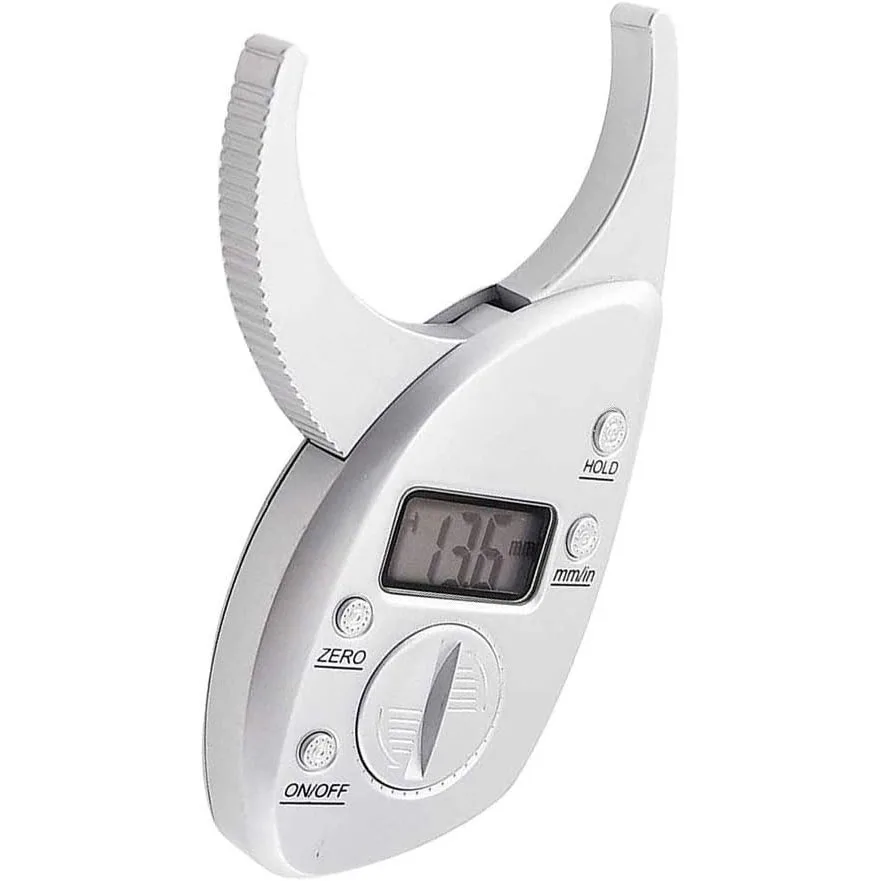 Body Fat Caliper Tester Scales Fitness Monitors Analyzer Digital Skinfold Slimming Measuring Electronic Fat Measure body fat caliper