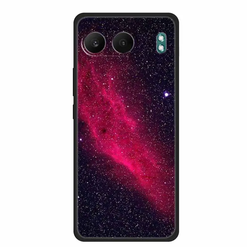 Astronaut Design Soft Silicone TPU Phone Case - Space-Themed Back Cover