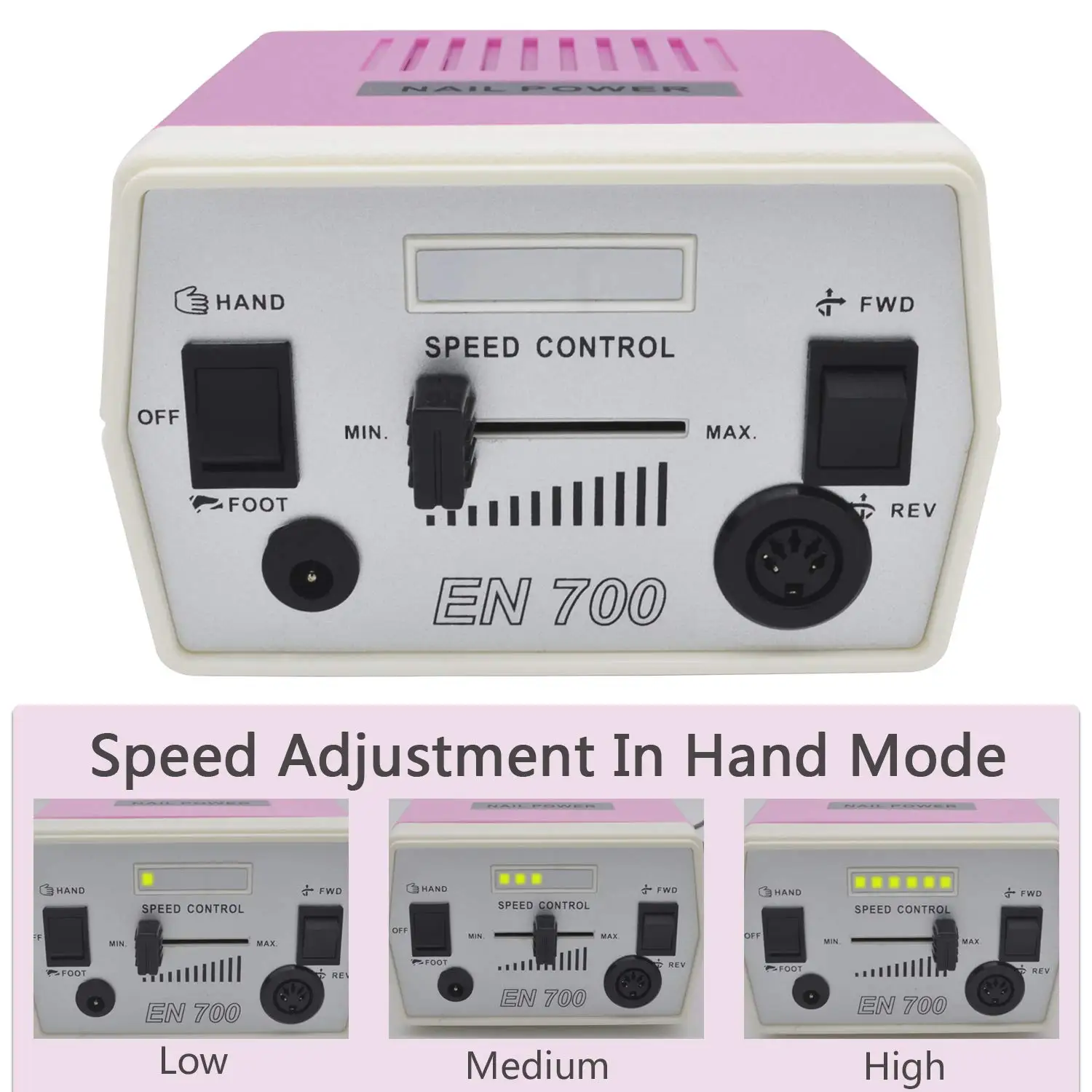 s for Acrylic Nails Professional Machine for Nail Art Electric Nail File Acrylic Gel Nails Grinder Manicure Pedicure Techs Nail 4