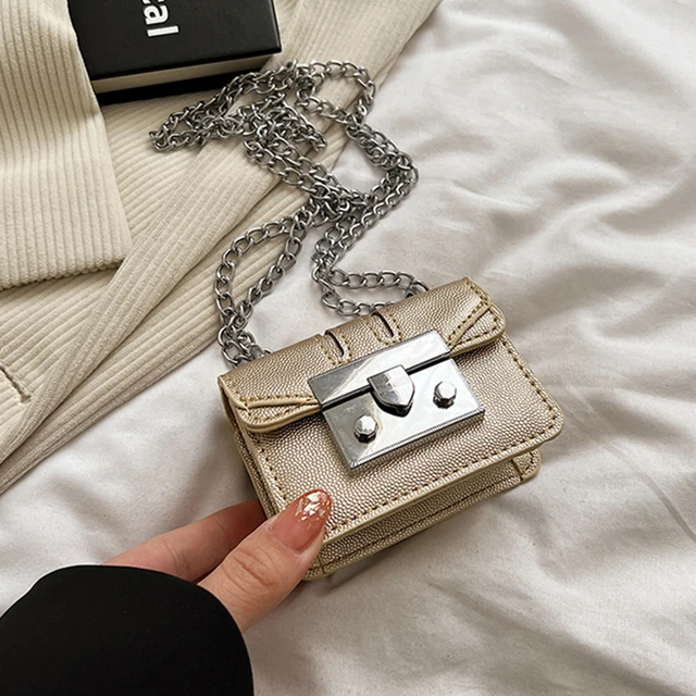 Mini Chain Bag Fashion One Shoulder Crossbody Small Square Bag