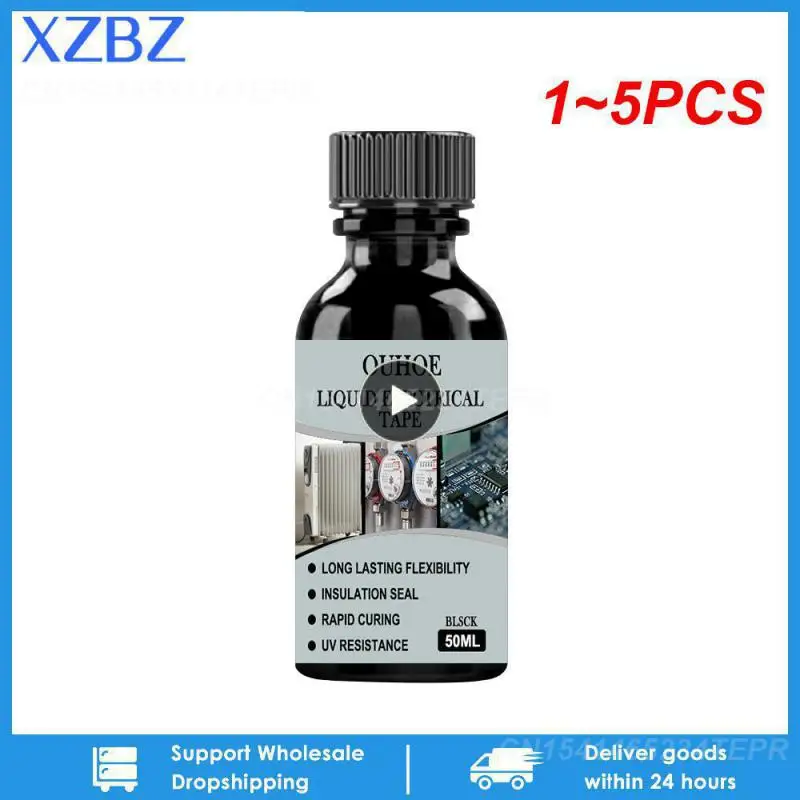 1 ~ 5Pcs 125Ml Isolamento Liquido Pasta Per Tubi Elettrici Colla Sigillante Isolante Fissa Veloce Impermeabile Anti Uv Elettronico