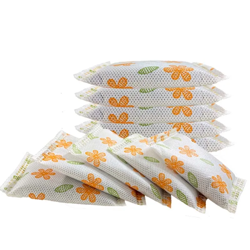 10 Pcs Bamboo Charcoal Bags Odor Absorbe Car Home Remove Formaldehyde Activated Carbon Bag Flavor Removal Purifier Carbon Bag Bamboo Charcoal Air Purifier Activated Charcoal Odor Absorber Bamboo Charcoal Odor Absorber