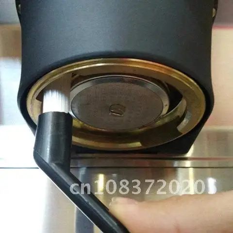 커피 먼지 청소 브러시, 에스프레소 기계 청소 브러시, 플라스틱 핸들 키보드, 브러시 클리너 도구